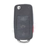 VW Touareg 2003-2010 مفتاح بعيد غير قريب 4 أزرار 433 ميجا هرتز PCF7946A معرف FCC: KR55WK45031