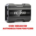 ترخيص برنامج CGDI الهندي لـ FC200 (A1000006 - A1000010 - A100000C)