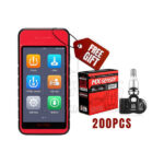 جهاز Autel MX-Sensor E TPMS Metal 200 قطعة + جهاز MaxiTPMS ITS600 اللاسلكي اللوحي الذي يعمل بنظام Android مجانًا