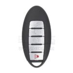 نيسان باثفايندر 2016-2018 مفتاح بعيد ذكي 5 أزرار 433.92MHz PCF7953M HITAG AES 4A Transponder